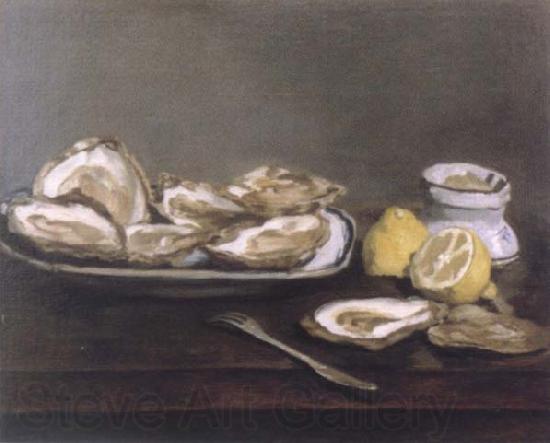 Edouard Manet Oysters France oil painting art